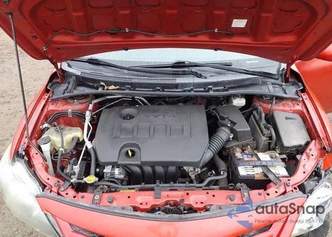 2012 Toyota Corolla S z USA, uszkodzony, nr VIN 5YFBU4EE9CP049202